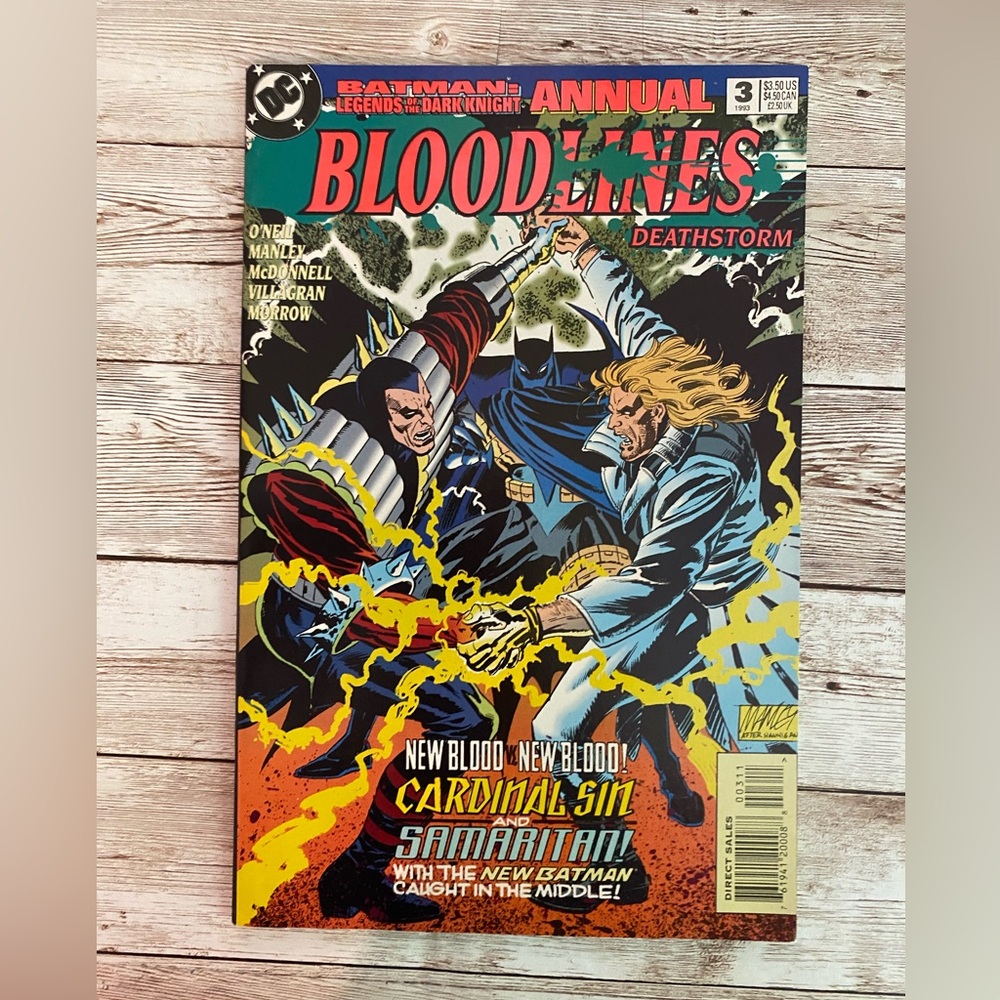 Vintage 1993 Batman: Legends of the Dark Knight Annual #3  DC Comics Comic Book